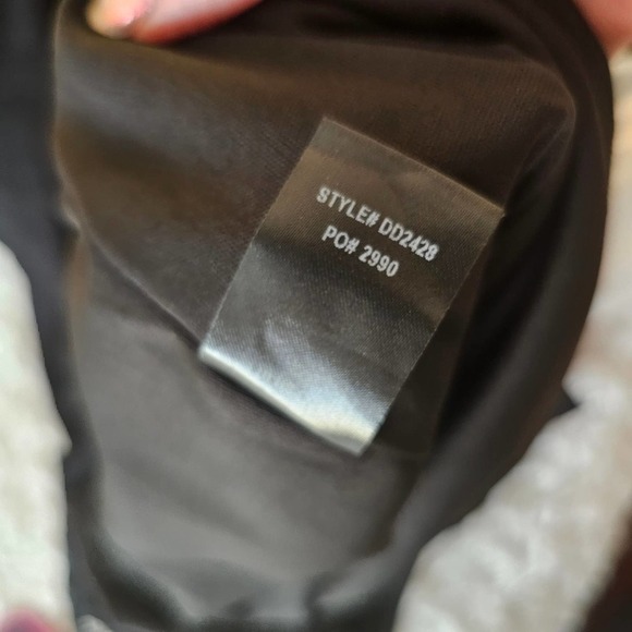 Lulus Black Perfect Time Black Shift Dress Small - Picture 9 of 9